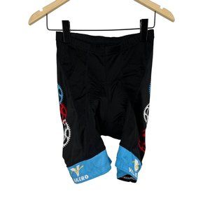 Primal Valero cycling shorts padded black white red blue
